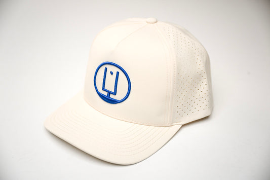 Vintage White / Royal Blue