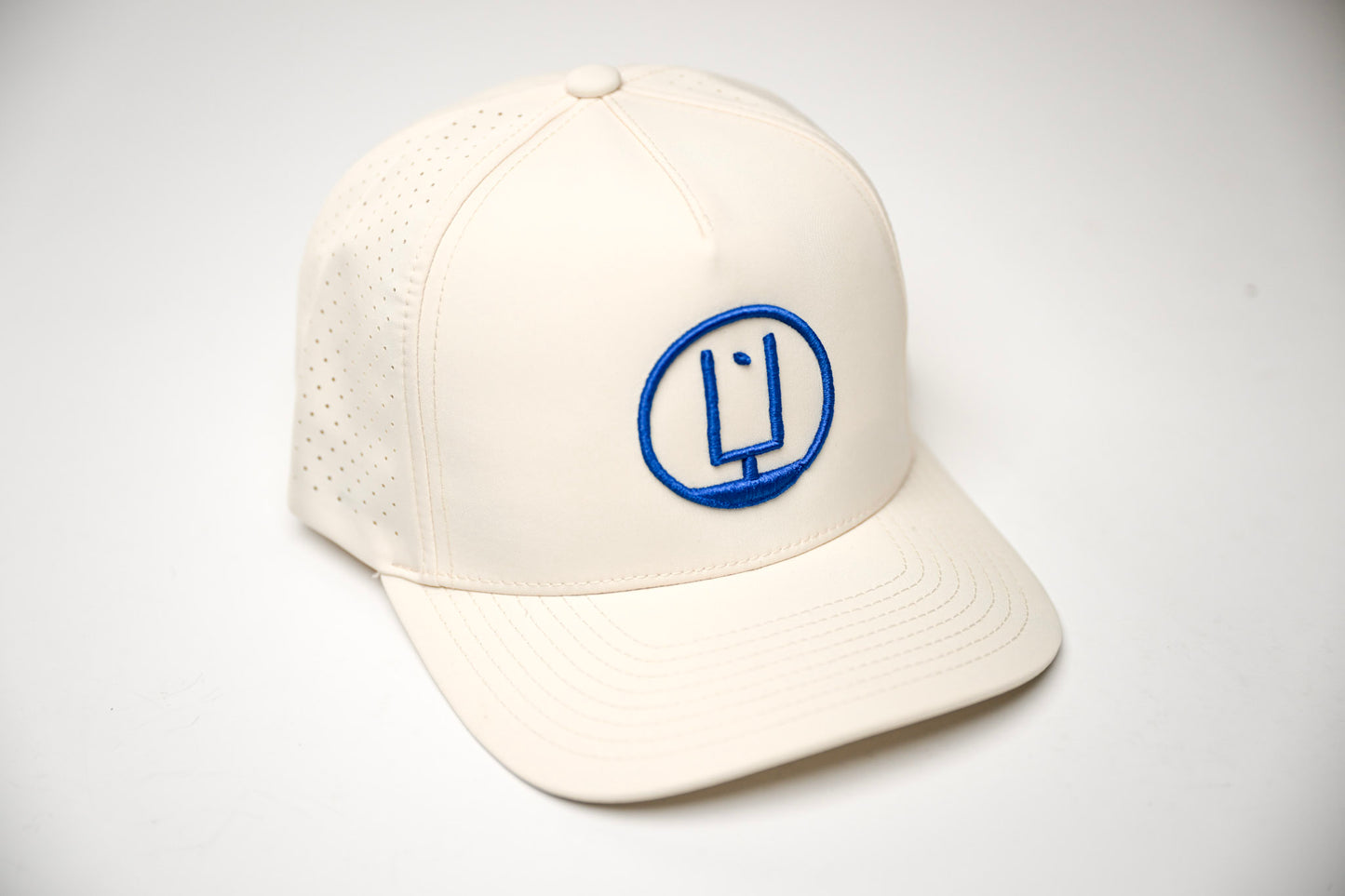 Vintage White / Royal Blue