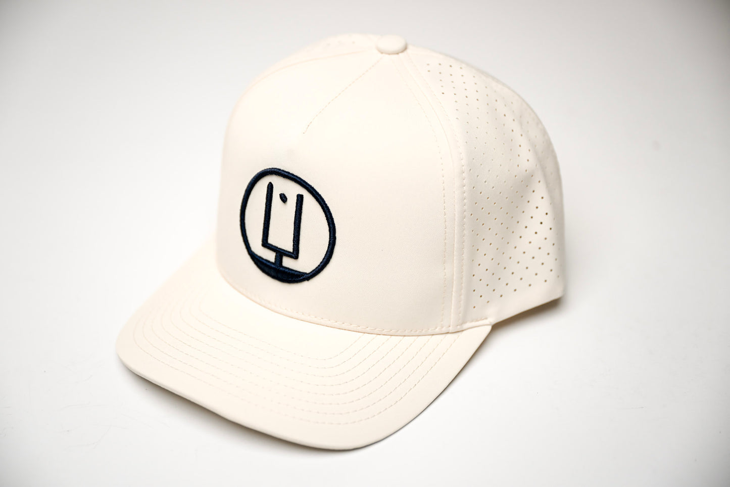 Vintage White & Navy