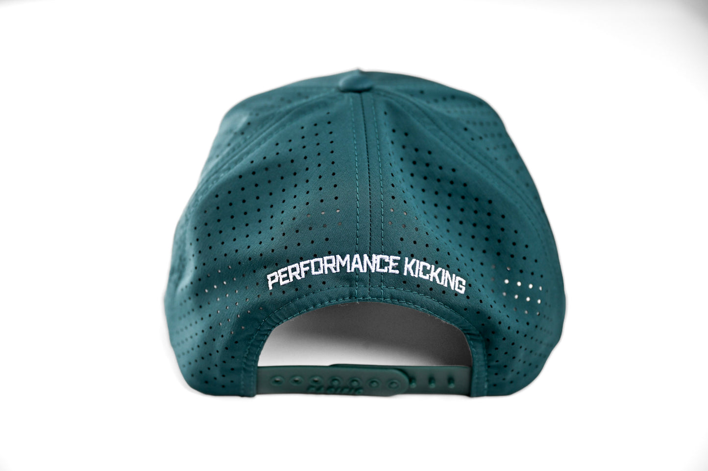 Dark Teal and White Rope Hat