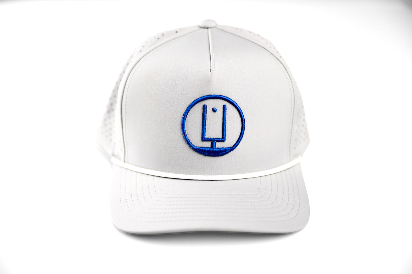 Silver and Royal Rope Hat