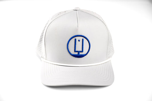 Silver and Royal Rope Hat