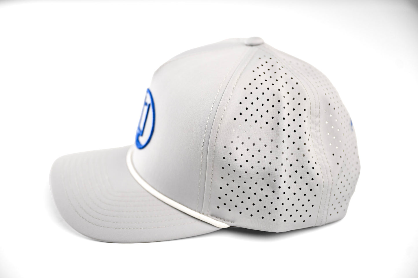 Silver and Royal Rope Hat
