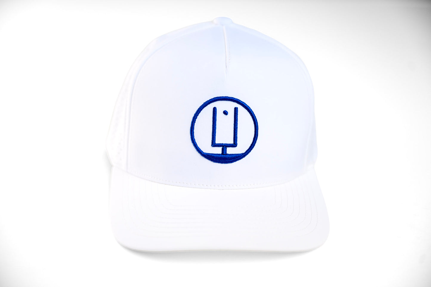 White and Royal Cap
