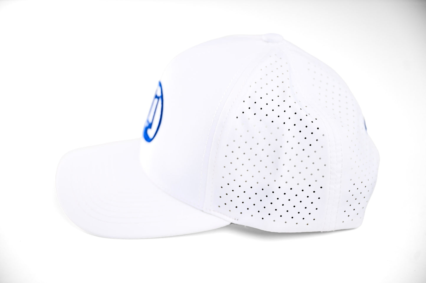 White and Royal Cap