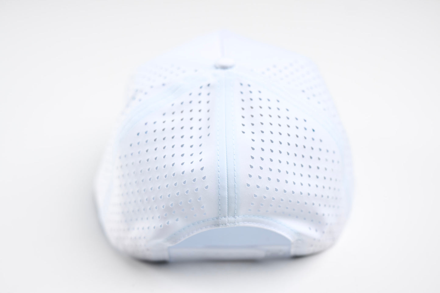 White and Navy Uprights Rope Hat